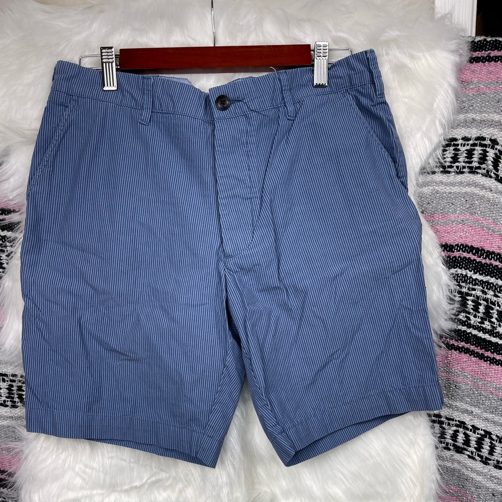 Grayer’s • Chino Shorts • Blue Pinstripe • 32